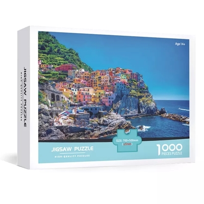 Seaside scenery puzzle