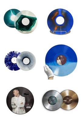 Round shape Vinyl disc