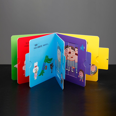 colorful slide books