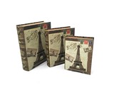 Bookcase gift box with France Eiffel Tower