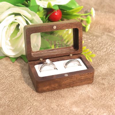 Two &nbsp;ring wood box