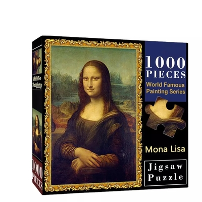 Mona Lisa picture jigsaw puzzle