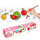Fruit drawing paper