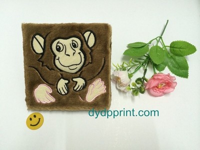 child book with embroidery cover