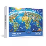 Map jigsaw puzzle