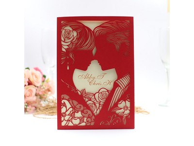 Wedding invitation card