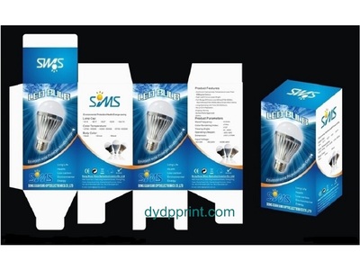 Electronic products packaging box