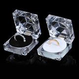 High quality Clear ring box