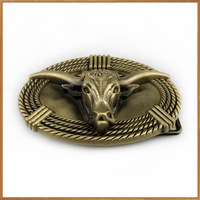 3D Enamel Belt Buckle for Men