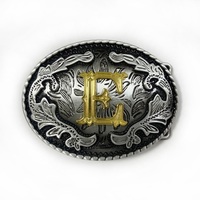 Belt Buckle with letters from E to H