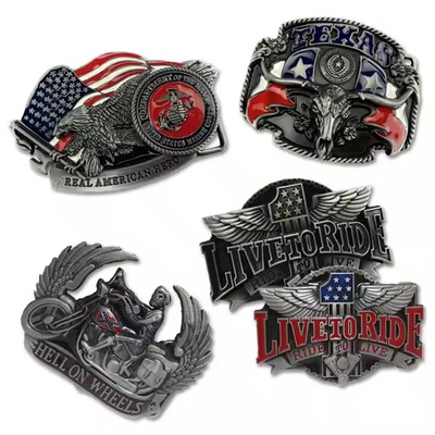American Flag Belt Buckles