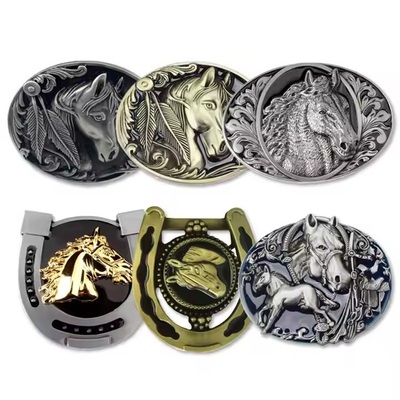 Horse head trophy Buckle
