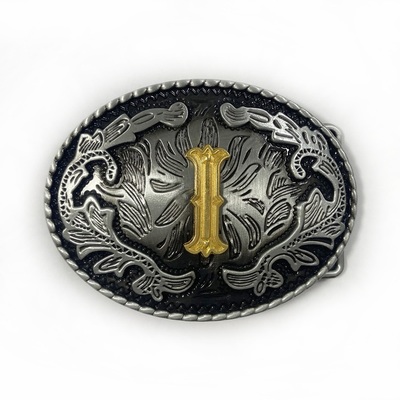 Belt Buckle with letters from I to L